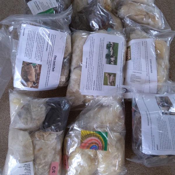 RARE BREED SHEEP taster breed study packs, Bumper bundle 47 breeds included, 9 packs