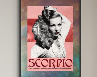 Scorpio Limited Edition Zodiac Print