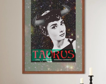 Taurus Limited Edition Zodiac Print