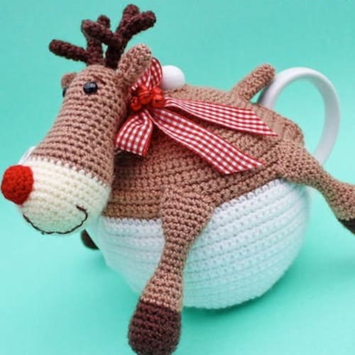 Tea Cosy Christmas Tree PDF CROCHET PATTERN Teacosy Xmas Etsy