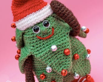 Árvore de Natal Amigurumi PADRÃO DE CROCHÊ PDF Boneca Brinquedo Decoração Festiva para Casa Natal