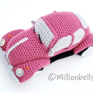 Amigurumi Beetle Bug Classic Retro Vintage Car Toy CROCHET PATTERN PDF image 4