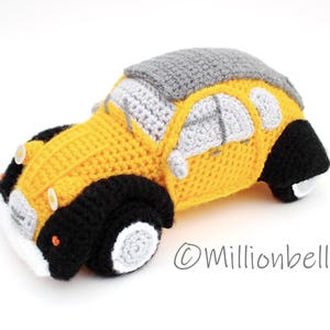 Amigurumi 2CV Inspired French Classic Car Crochet PATTERN PDF Dodoche
