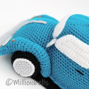 Tissue Holder Classic Beetle Crochet Pattern PDF Home Decor Vintage Retro Car image 9