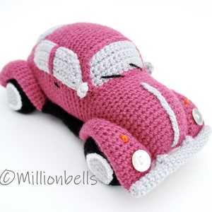 Amigurumi Beetle Bug Classic Retro Vintage Car Toy CROCHET PATTERN PDF image 6