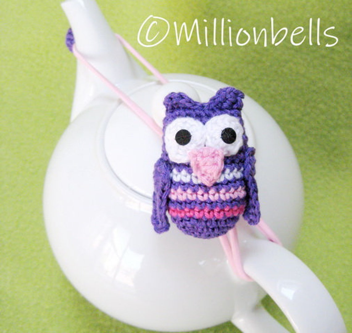 CROCHET PATTERN Tea Drip Catchers Coffee PDF Ladybug Owl Etsy Canada