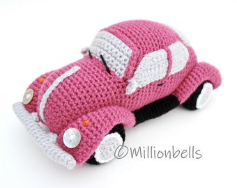 Amigurumi Beetle Bug Classic Retro Vintage Car Toy CROCHET PATTERN PDF