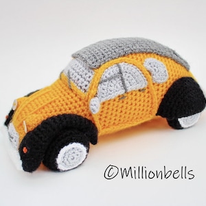 Amigurumi 2CV Inspired French Classic Car Crochet PATTERN PDF Dodoche image 7