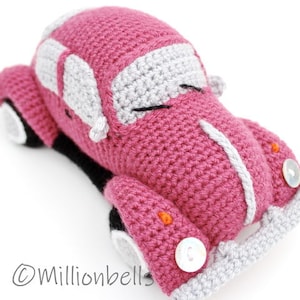 Amigurumi Beetle Bug Classic Retro Vintage Car Toy CROCHET PATTERN PDF image 3