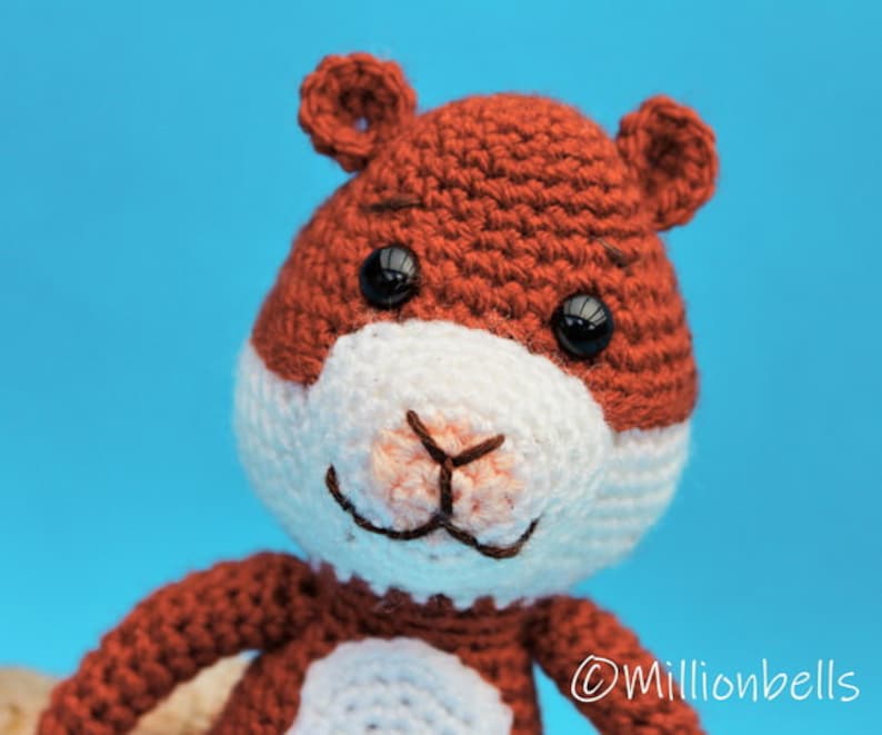 Haakpatroon Hamster Knuffel Dieren Haken Patroon PDF Knaagdier Etsy Nederland