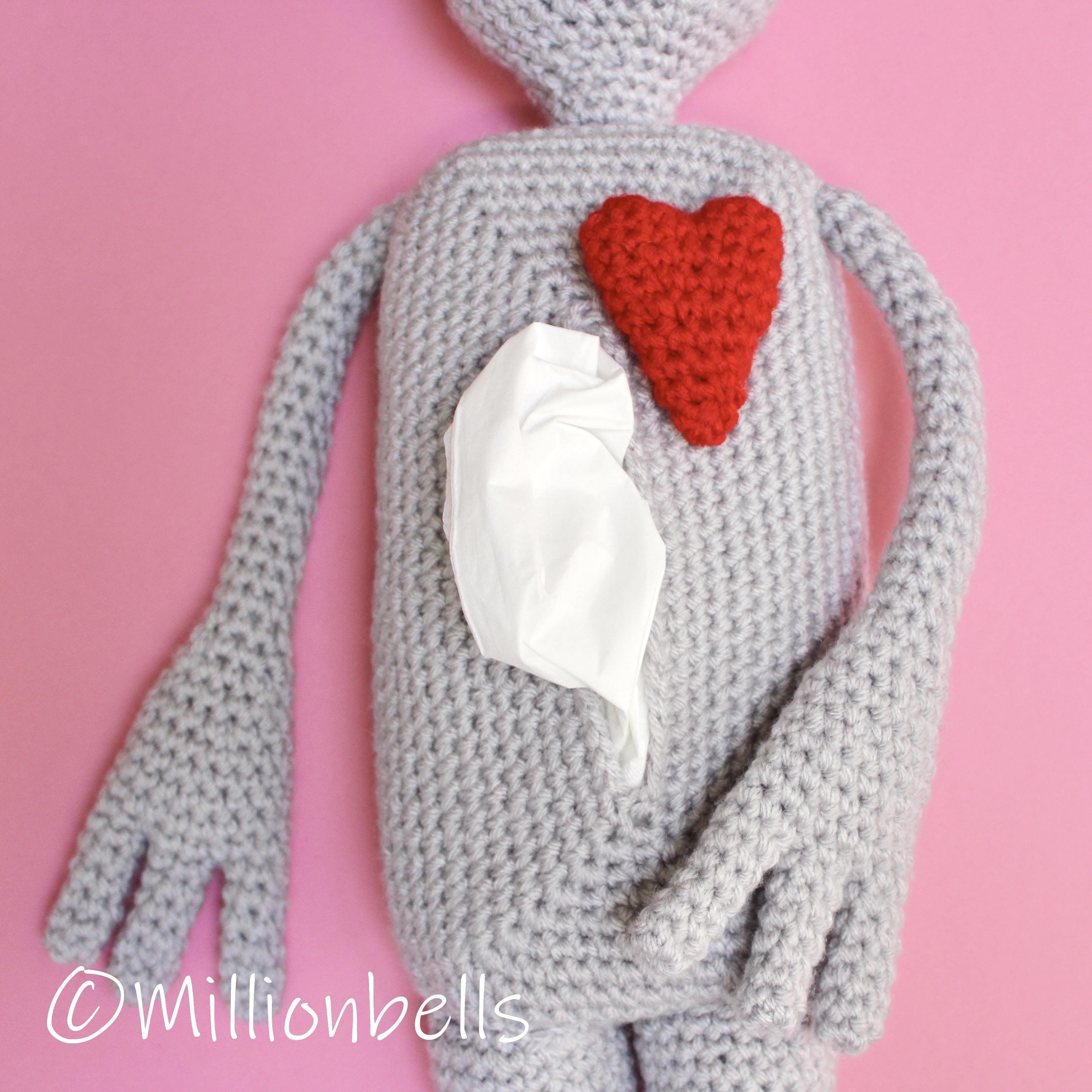 Alien Autopsy Tissue Holder PDF CROCHET PATTERN Box Cover Cozy ...