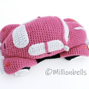 Amigurumi Beetle Bug Classic Retro Vintage Car Toy CROCHET PATTERN PDF image 9