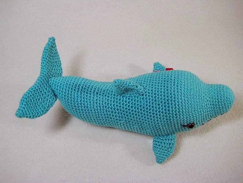 Dolphin Amigurumi Crochet PATTERN PDF Sea Animal Baby Gift Toy | Etsy