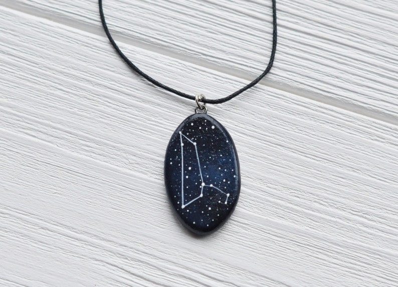 Leo pendant July August birthday Constellation Astrology jewelry Horoscope Personalized gift Zodiac