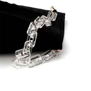 Clear Acrylic Bag Chain, Purse Straps Chain