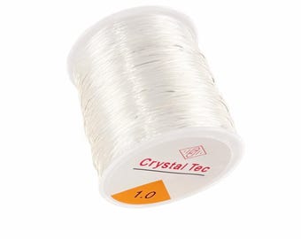 1 Roll Clear Elastic Thread, Size 0.5mm/0.6mm/0.8mm/1mm