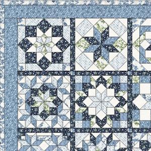 Schema per quilt in carta inglese, EPP, Sampler a stella Schema per quilt in carta inglese, EPP, Download PDF, Sampler a blocchi multipli