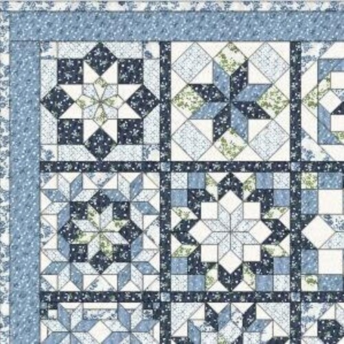 English Paper Piecing EPP Quilt Pattern Pdf BLOCK 2 of Etsy