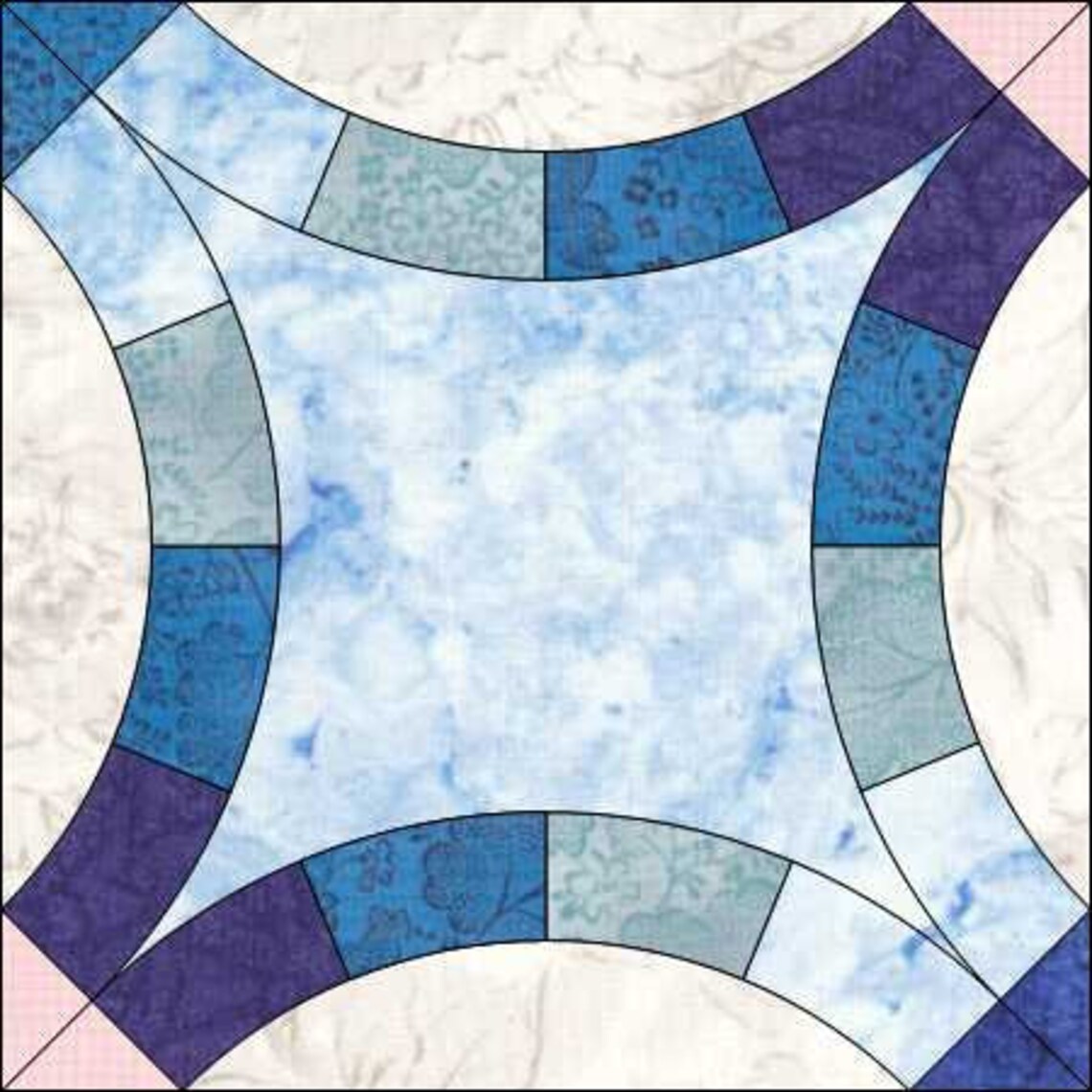 Double Wedding Ring Quilt Pattern Pdf Paper Piecing Or Etsy double-wedding-ring-quilt-pattern-pdf-paper-piecing-or-etsy