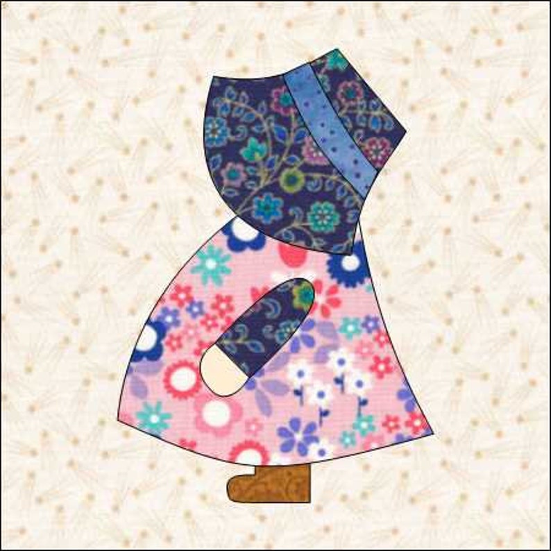 Sue and Overall Sam Quilt Pattern Digital PDF Etsy