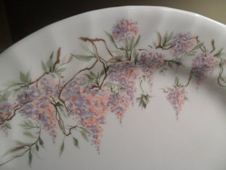 Corelle Wisteria Dinnerware Set Vintage Corning Four Place | Etsy