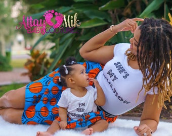 African Clothing. Mommy and me african skirts. Mommy and me dashiki. Mom and Baby african skirt set. Mommy & me matching outfits