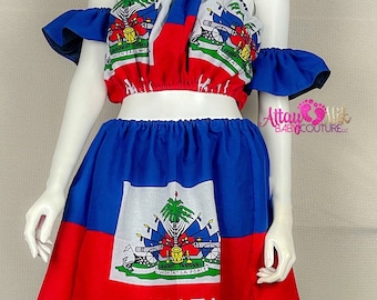 Haiti clothing for adults. Haiti clothing. Haitian flag. Haitian outfit. Haitian Skirt. Haitian Clothes. Haiti flag cultural outfit