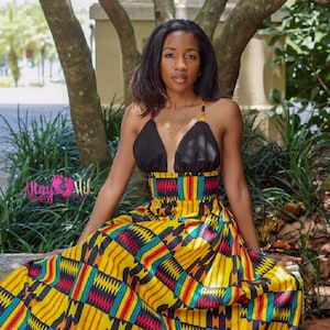 Adult African clothing .African Dress. African outfit. African clothing. Ankara Fabric. Ankara Dress. Womens Vest. African Clothing  women