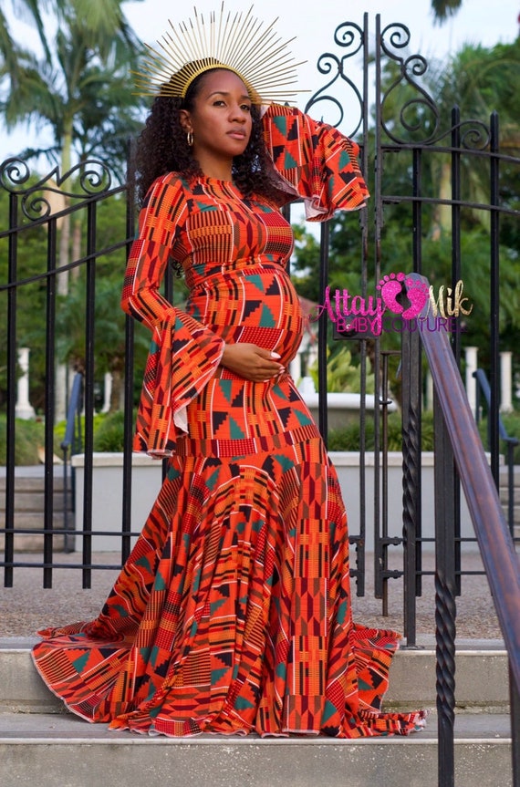 Adult African Maternity Dress African Maternity