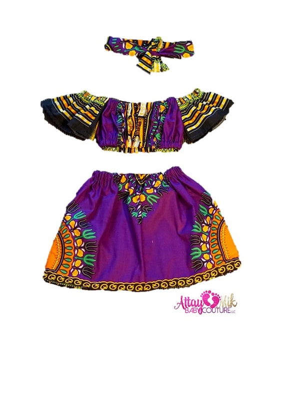 Vetements Africains Bebe Dashiki Tenue Dashiki Option De Etsy