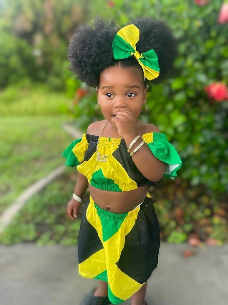 Ready to Ship. Jamaica Clothing. Baby Ethnic Jamaican Etsy