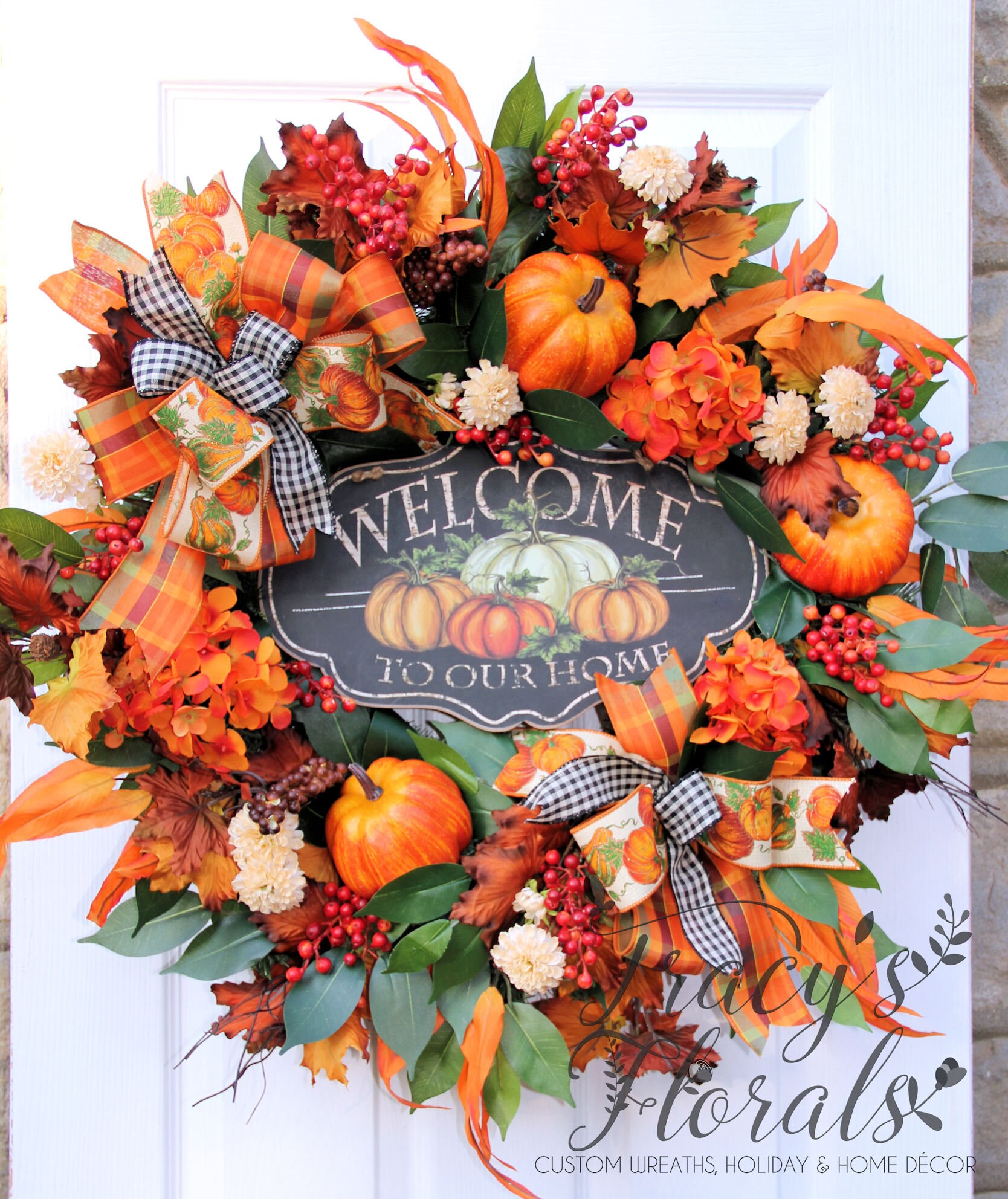 XL Fall Wreath, Elegant Fall Wreath, Autumn Wreath, Farmhouse Fall wr…