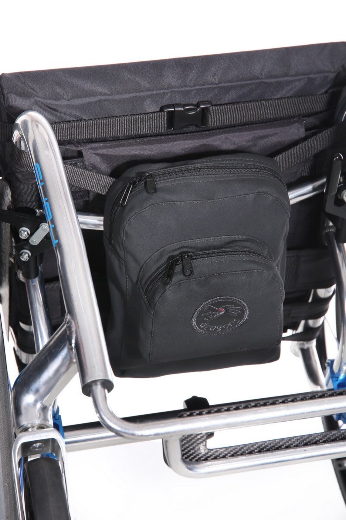 Wheelchair L Black Medical Bag Under Seat Pouch Large Etsy Canada