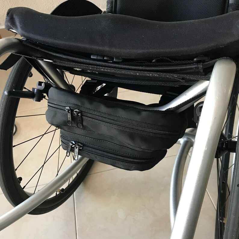 Wheelchair M medium bag Under Seat safe Pouch handicap Etsy