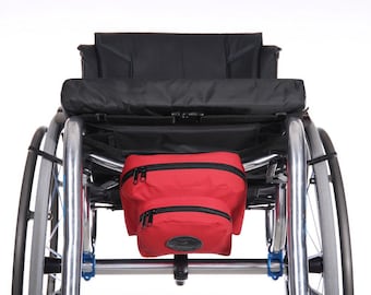 Rollstuhl unter Sitz Tasche: Handgefertigte Anti-Diebstahl Vinyl Tasche