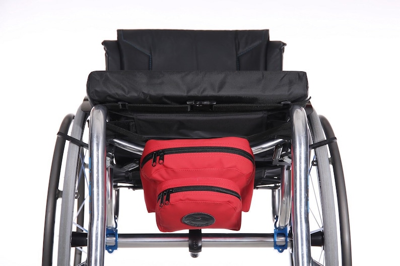 Wheelchair S Red Small Bag Safe Under Seat Pouch Handicap Etsy Australia