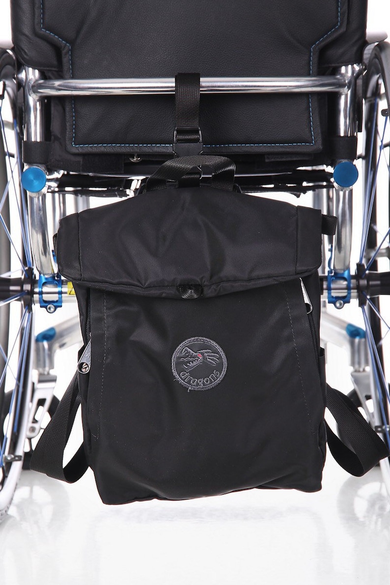 Wheelchair Backpack: Adapted Safe Bag With Easy Access - Etsy