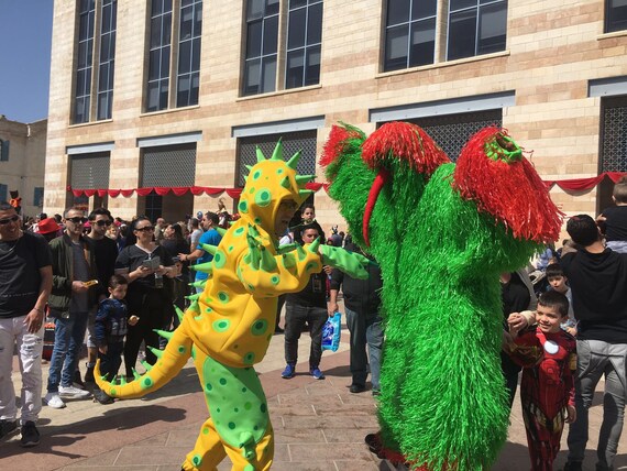 hairy monstars monster costume purim halloween street etsy