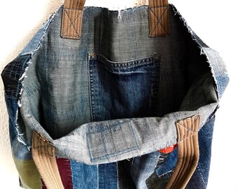 ヤンガオ yanggao Bull Denim Over sized Bag ヤンガオ yanggao Bull Denim Over sized Bag