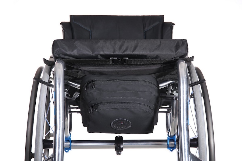 Wheelchair M Black Medium Bag Under Seat Safe Pouch Handicap Etsy