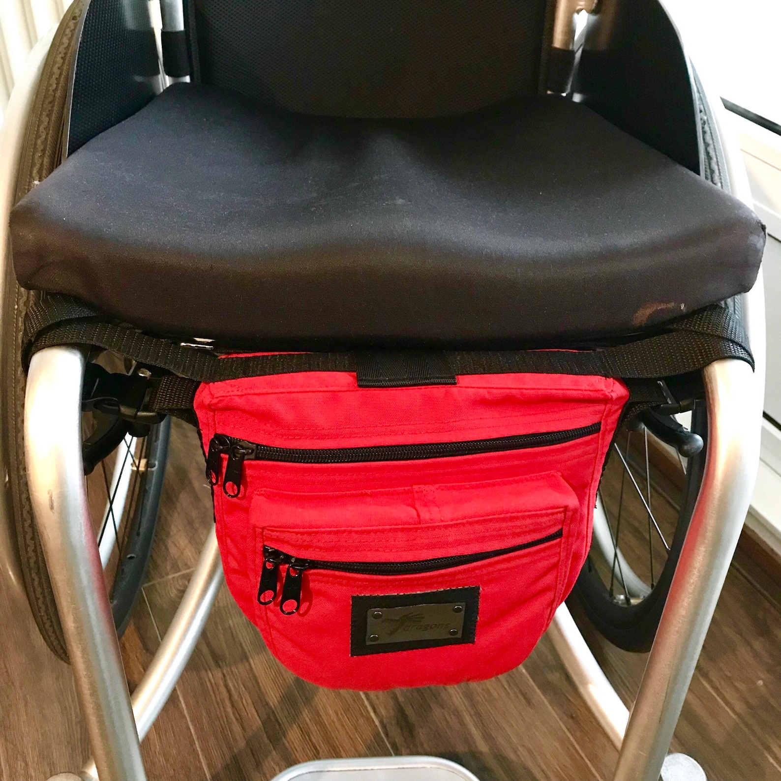 Wheelchair H hanging bag safe underseat pouch disability Etsy