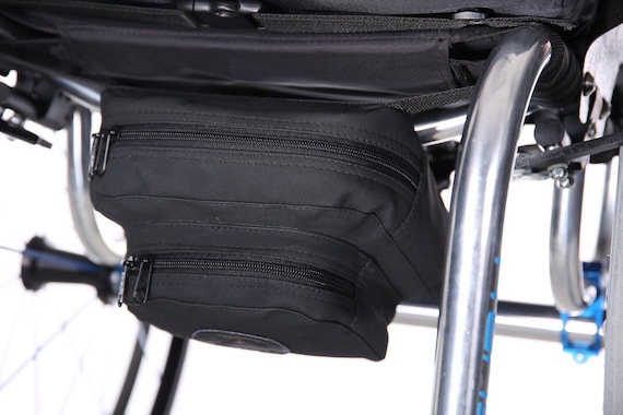 Wheelchair under seat pouch