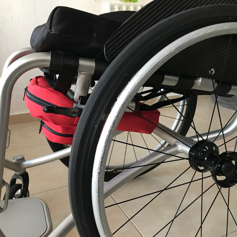 Wheelchair L Medical bag under seat pouch large underneath Etsy