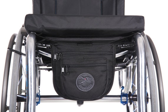 Wheelchair Backpack For Back Of Chair Durable Oxford Hanging Bag Wheelchair  Accessories For Adults Wheel Chair Caddy