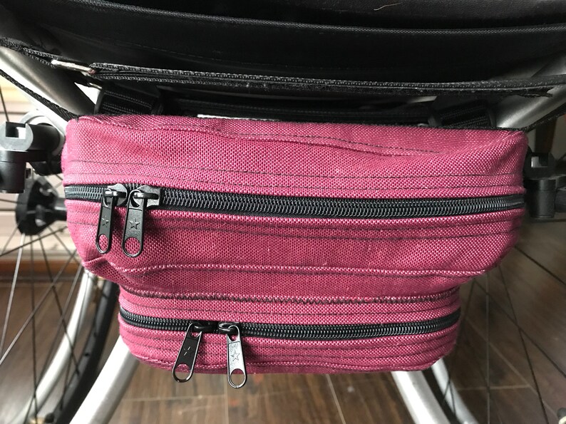 Wheelchair M medium bag Under Seat safe Pouch handicap Etsy