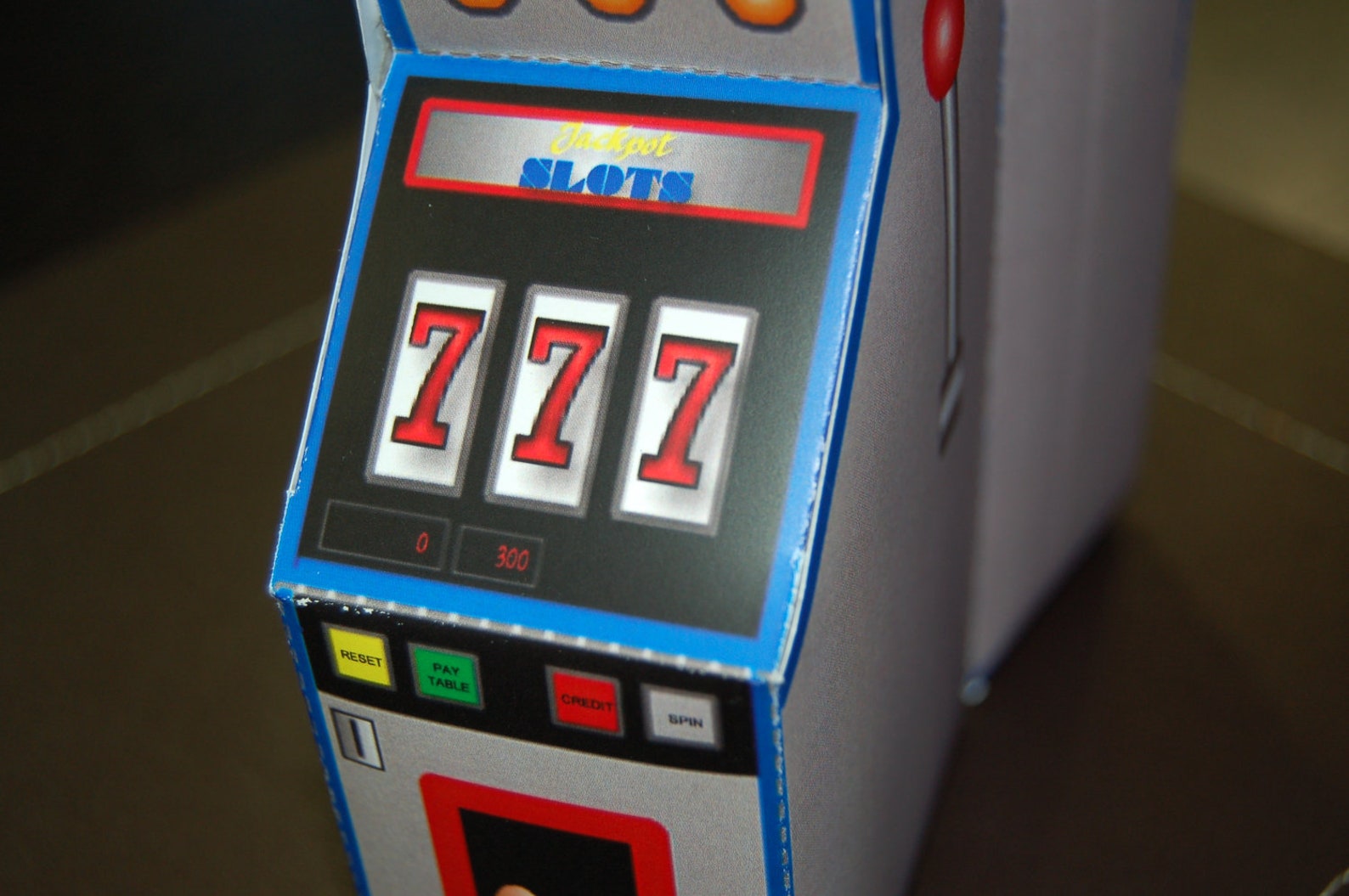 Personalized PRINTABLE Slot Machine Party Favor Box Template Etsy