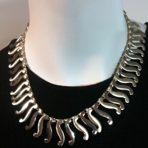 Gold Tone VINTAGE CHOKER,  Vintage Necklace