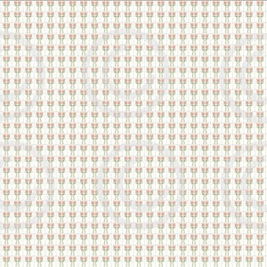 Puede incluir: Un patrón sin costuras con un diseño repetitivo de flores rosas con tallos verdes sobre un fondo blanco.