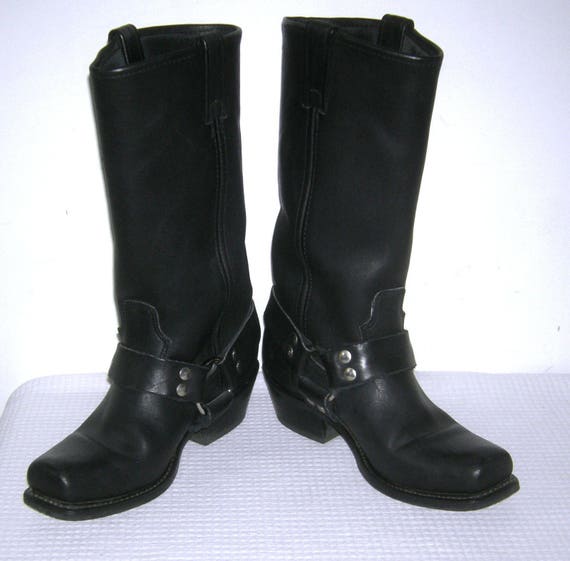 double h biker boots