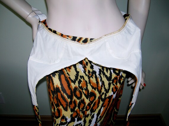 Vintage 1960s Robby Len Fashions Leopard Print Ha… - image 8